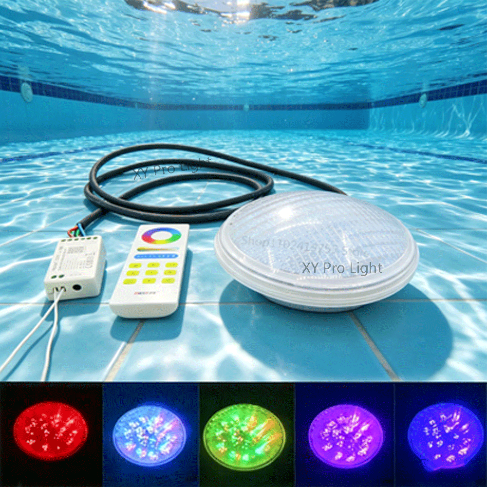 Xy Spa & Wellness - 45W RGB Unterwasserleuchten 36W 54W Brunnen-