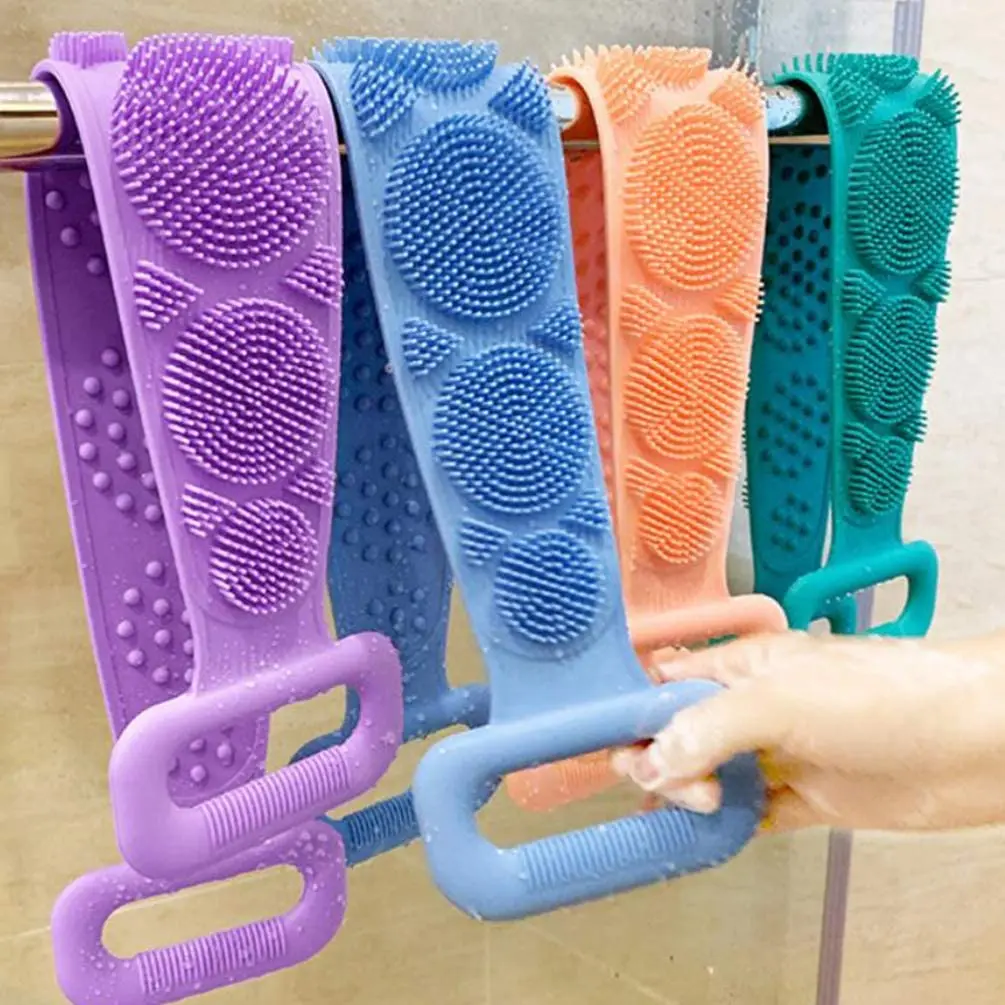 Dry Brush Body - Körpers chwamm Silikon bürsten Badet ücher