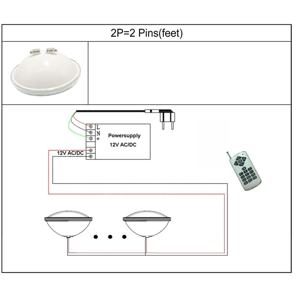 45W 25W PAR56 RGB LED Schwimmb – Xy Spa & Wellness Bewertung und Preis