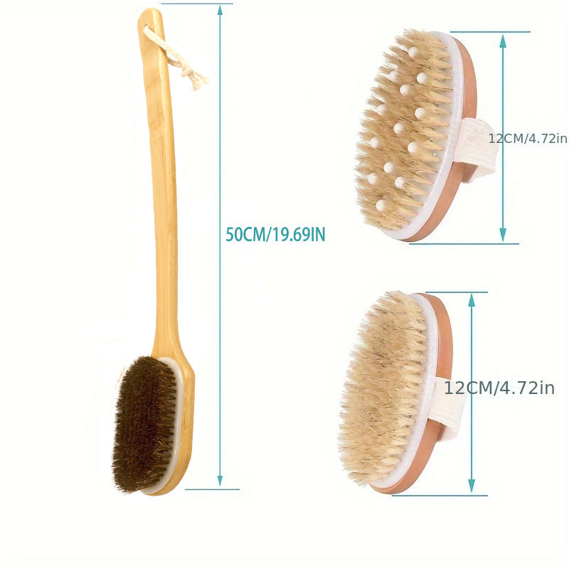 2/3-teilige Rückenbürste für d – Dry Brush Body Bewertung und Preis