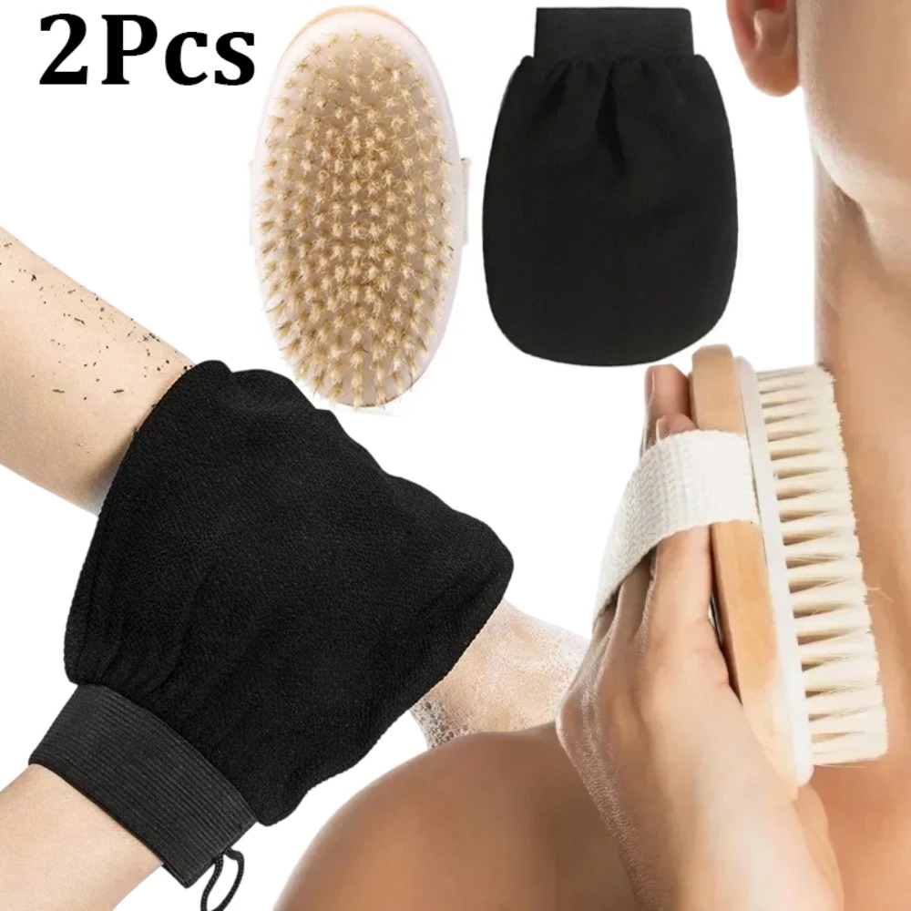 2-teiliges Körper-Peeling-Set  – Dry Brush Body Bewertung und Preis